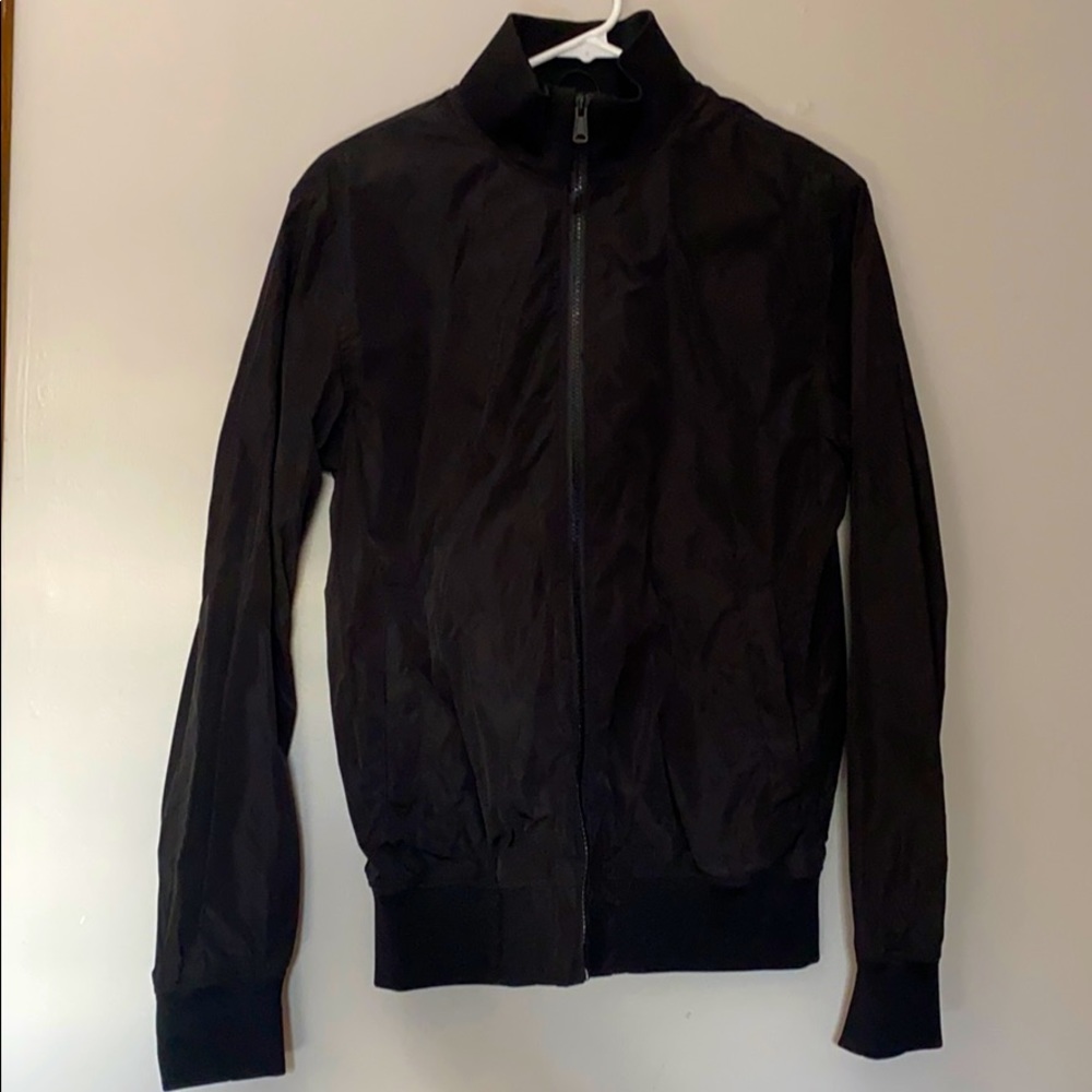 All Black Variaty Bomber Jacket